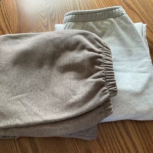 🍁 🎃 2 Pair Bundle AE Everyday Luxe Joggers 🍁 NEW!!!